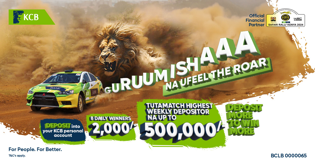 GURUUMISHAAA ACCOUNT YA KCB AND WIN BIG